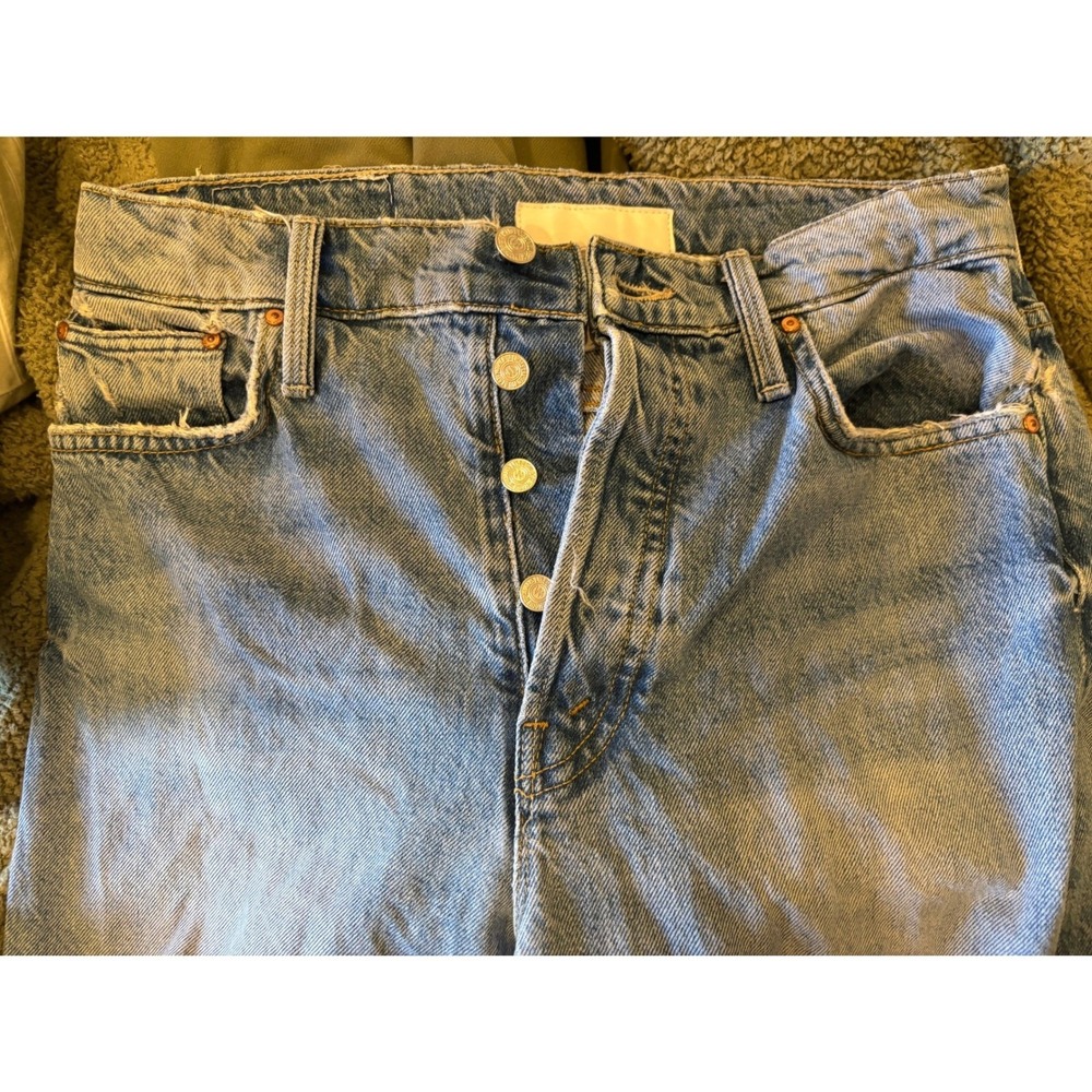 Mother Superior The Huffy Skimp Jeans Hotter On The Other Side Distressed 28 - Picture 3 of 11